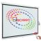 ALLSCREEN ELECTRIC PROJECTION SCREEN 200X200CM HD FABRIC CMP-8080 WITH REMOTE CONTROL 110 inch