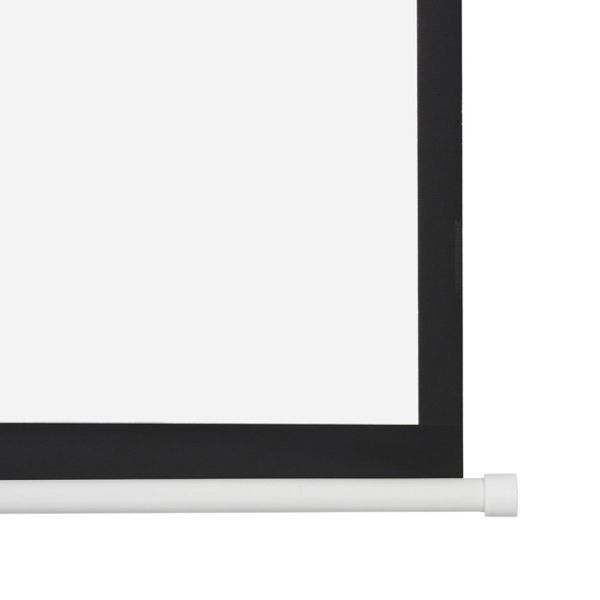 ALLSCREEN ELECTRIC PROJECTION SCREEN 200X200CM HD FABRIC CMP-8080 WITH REMOTE CONTROL 110 inch