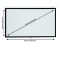 ALLSCREEN ELECTRIC PROJECTION SCREEN 200X200CM HD FABRIC CMP-8080 WITH REMOTE CONTROL 110 inch