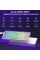 Keyboard: AULA HERO68 RGB Gaming Keyboard White Translucent Keycaps (Silver Magnetic Switch)