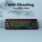 SUNSONNY N-J6PRO Gaming Mechanical Keyboard Black (Blue Switch)