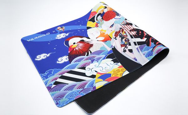 Varmilo Mouse Pad Lovebirds Blue Desk Mat XL (900х400х3mm)