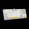 Keyboard: A4Tech Bloody S87 RGB Mechanical Red Plus Switch Keyboard Energy White