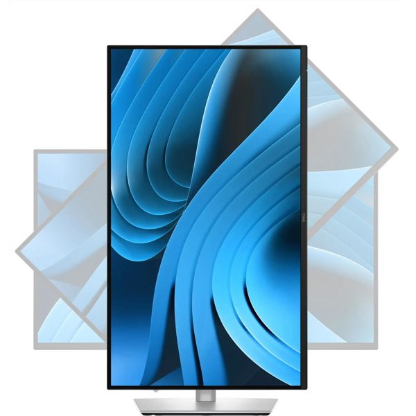 Monitor DELL 27" P2725QE USB-C HUB, HDMI, DP, USB-C, RJ-45, IPS, 3840x2160, 100Hz, sRGB 99%, Pivot