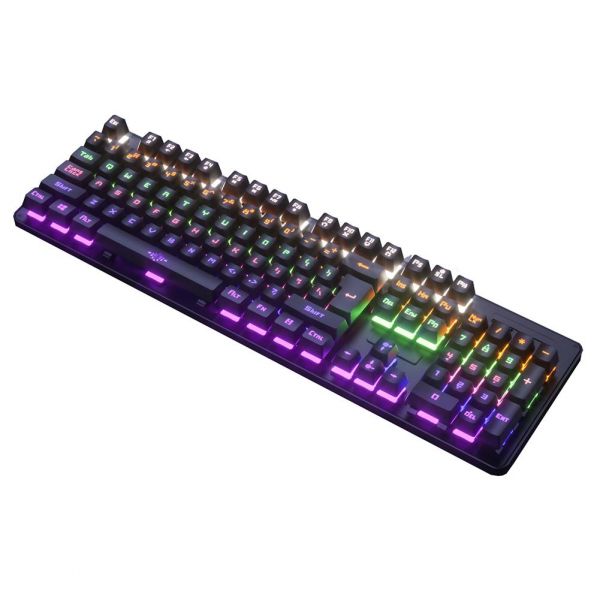 K30 USB Wired Gaming Mechanical Keyboard Blue Switch
