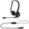 LOGITECH PC960 Corded Stereo Headset BLACK - USB