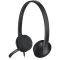 LOGITECH H340 Corded Headset - BLACK - USB