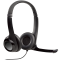 LOGITECH H390 Corded Headset - BLACK - USB