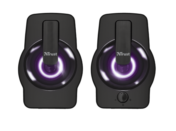 Gemi RGB 2.0 Speaker Set - black
