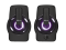 Gemi RGB 2.0 Speaker Set - black