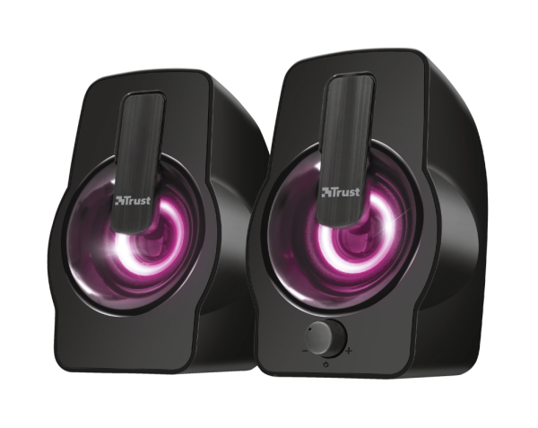 Gemi RGB 2.0 Speaker Set - black
