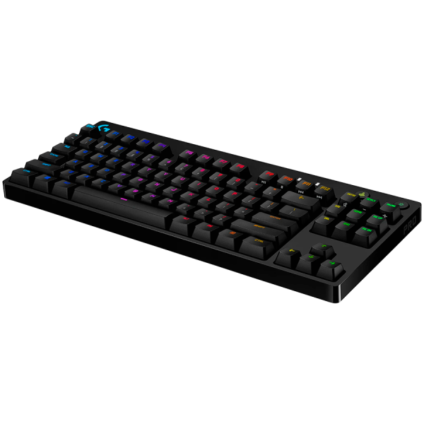 LOGITECH G PRO X TKL LIGHTSPEED Gaming Keyboard - BLACK - US INT'L - 2.4GHZ/BT - EMEA28-935 - TACTILE