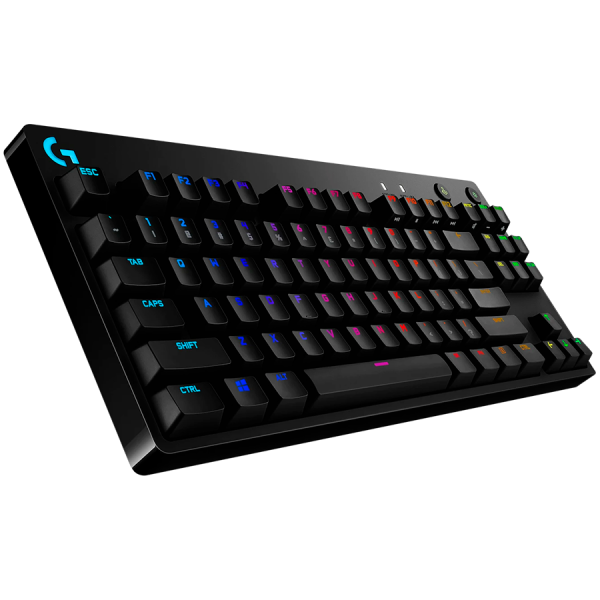 LOGITECH G PRO X TKL LIGHTSPEED Gaming Keyboard - BLACK - US INT'L - 2.4GHZ/BT - EMEA28-935 - TACTILE