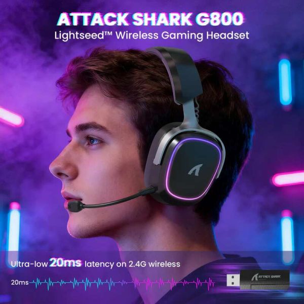 Attack shark G800 Black