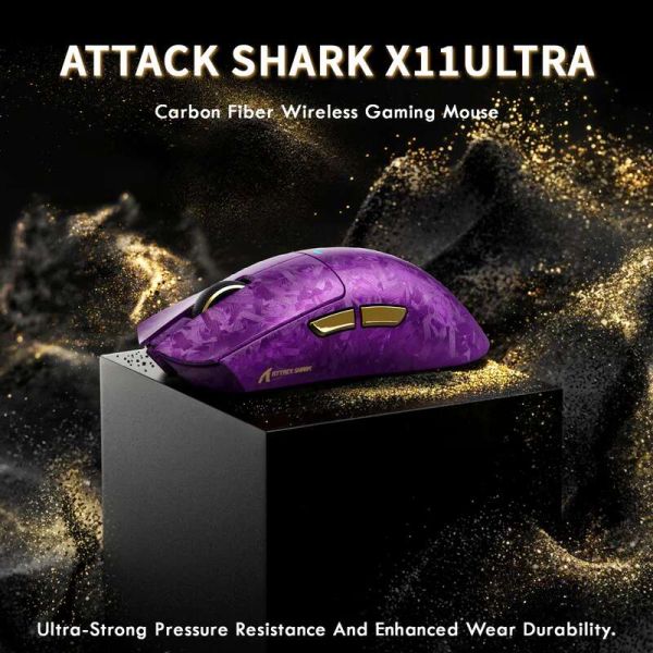 Attack shark  X11 Ultra Purple