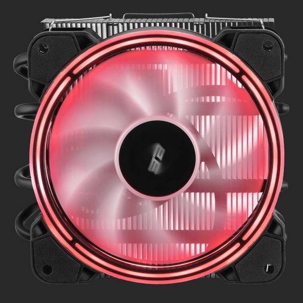 2E GAMING CPU cooler Air Cool AC120T4-ARGB, LGA1700, 1200, 115x, 1366, AM5, AM4, AM3, AM3+, 4pin PWM, 3pin +5VARGB, TDP 130W