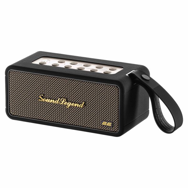 Portable Speaker 2E SoundLegend 80W, BT 5.3, TWS, FLAC, MP3, WAV, EQ, Power Bank, IPX6, RGB, Black