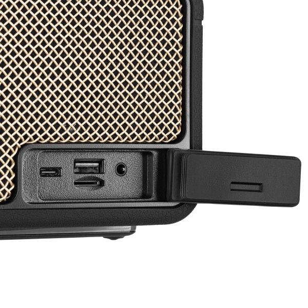Portable Speaker 2E SoundLegend 80W, BT 5.3, TWS, FLAC, MP3, WAV, EQ, Power Bank, IPX6, RGB, Black