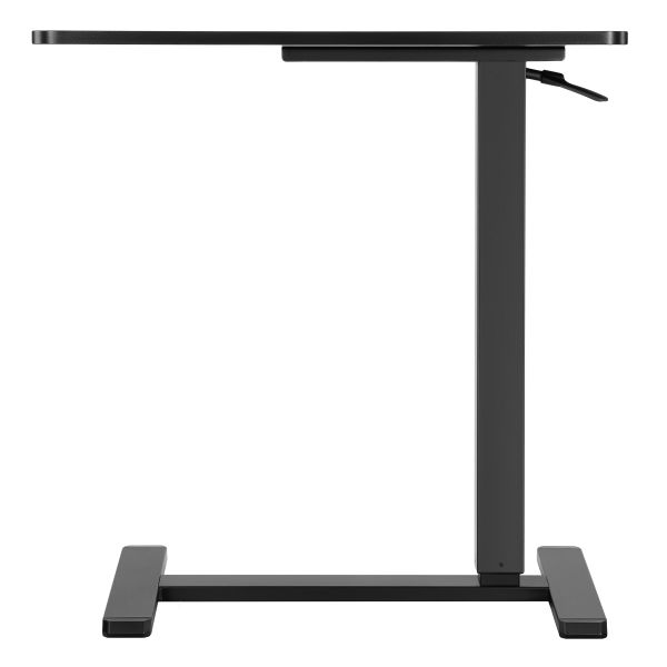 2E Compact Desk CE710BB, height 71-106cm, gas lift, tabletop 71x40cm (black), metal base (black)