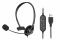2E PC headset stereo On-ear CH11 USB, omni-mic, 2m, black