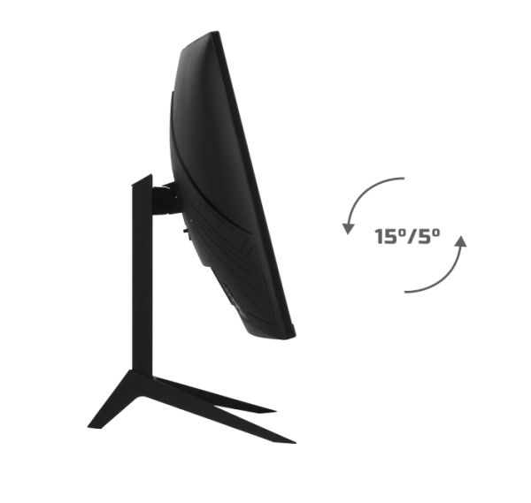 Monitor 2E GAMING 27" G2724BV HDMI, DP, VA, 2560x1440, 165Hz, 1ms, CURVED, FreeSync