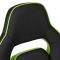 2E GAMING Chair HEBI Black/Green