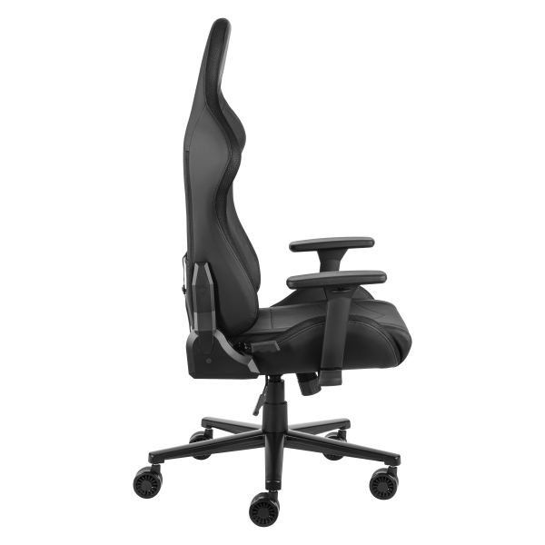 2E GAMING Chair OGAMA II RGB, PU Leather, 3D-Armrests, black