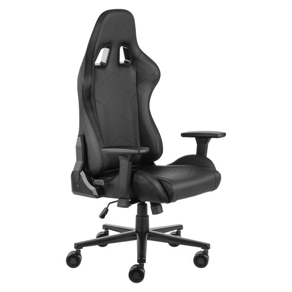 2E GAMING Chair OGAMA II RGB, PU Leather, 3D-Armrests, black