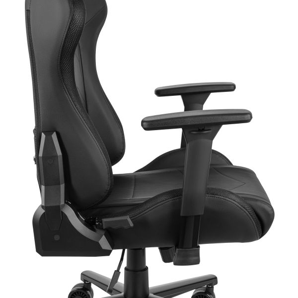 2E GAMING Chair OGAMA II RGB, PU Leather, 3D-Armrests, black