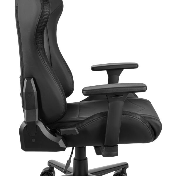 2E GAMING Chair OGAMA II RGB, PU Leather, 3D-Armrests, black