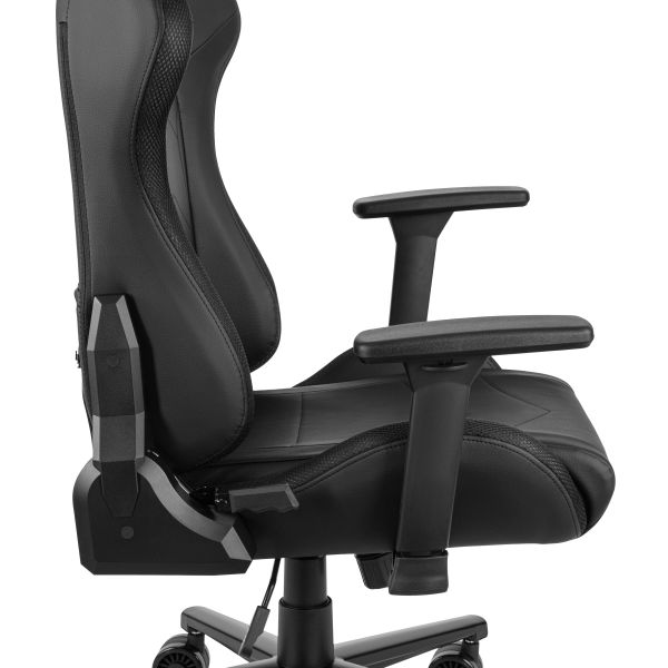 2E GAMING Chair OGAMA II RGB, PU Leather, 3D-Armrests, black