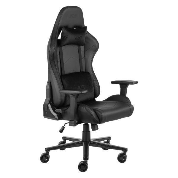 2E GAMING Chair OGAMA II RGB, PU Leather, 3D-Armrests, black