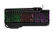 2E GAMING Membrane keyboard KG340 114key, USB-A, EN/UA/RU, LED, black
