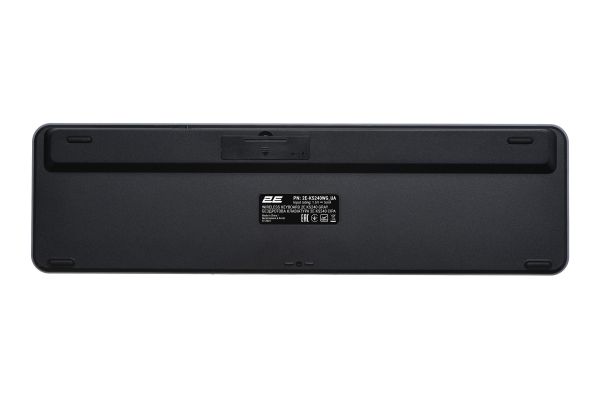 2E Keyboard membrane KS240 110key, WL/BT, EN/UK, grey-black