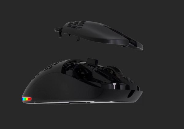 2E GAMING Mouse HyperDrive Lite WL, RGB Black