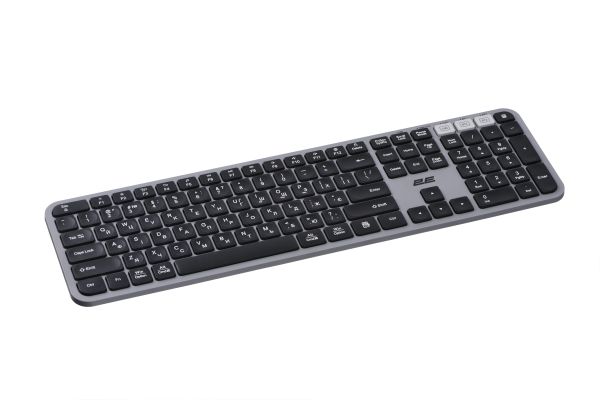 2E Combo keyboard and mouse MK440 WL/BT, EN/UK, grey-black