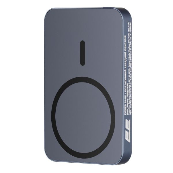 2E Power Bank Wireless QI 5000mAh, 20W, blue