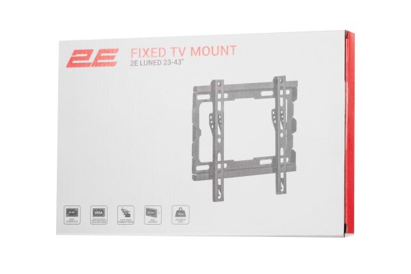 2E Fixed TV mount  Luned 23-43"