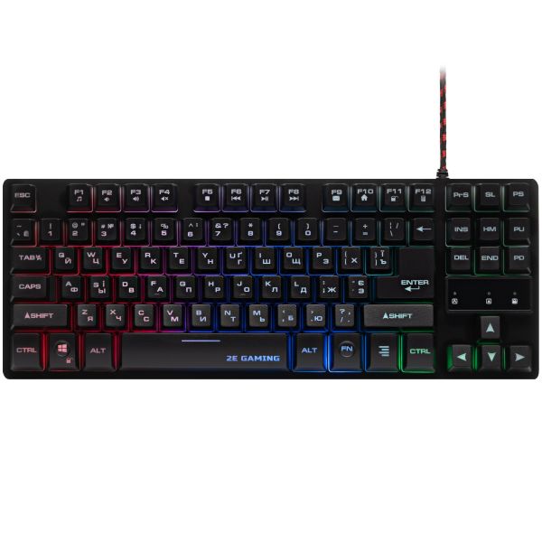 2E GAMING Keyboard KG290 87 keys LED USB Black UKR