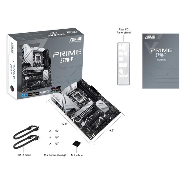 ASUS Motherboard PRIME Z790-P s1700 Z790 4xDDR5 M.2 HDMI DP ATX