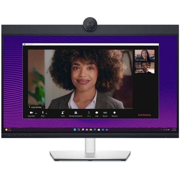 DELL Monitor 27" P2724DEB Video Conferencing Monitor, HDMI, DP, USB-C, RJ-45, MM, IPS, 2560x1140, sRGB 99%, HAS, Cam, 60Hz