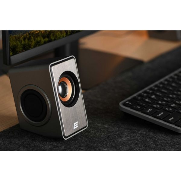 2E Multimedia speaker  PCS204, 2.0, USB, Silver