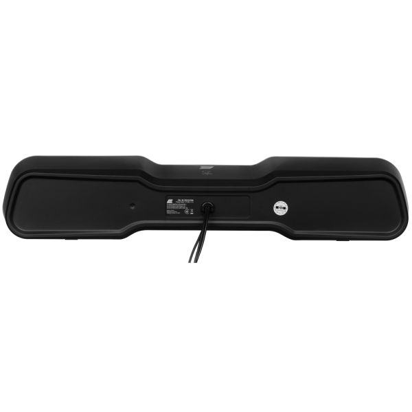 2E Multimedia speaker  PCS101 RGB, 2.0, USB, Black