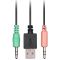 2E Multimedia speaker  PCS101 RGB, 2.0, USB, Black