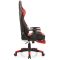ALLX SK8825 Gaming Chair, Red/Black