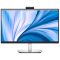 Monitor DELL 23.8" C2423H Video Conferencing Monitor, HDMI, DP, USB, MM, IPS, sRGB 99%, Pivot, Cam, 1920x1080, 60Hz