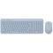 Keyboard-mouse: A4Tech Fstyler FG3300 Air2 QuietKey 2-Zone Combo Desktop Blue