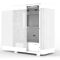 Zalman PC case I4 without PSU, 2xUSB3.0, 1xUSB2.0, 6x120mm white LED, VGA 320mm, LCS ready, Mesh Side/Front Panel, ATX, white