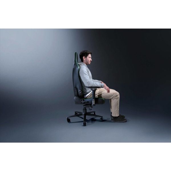 Razer chair Iskur V2 EPU Leather, 4D-Armrests, black-green
