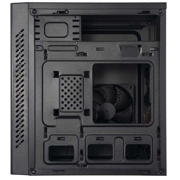 Case ALLX AX-B1734, Computer Case, Micro-ATX, ITX, USBx2, AUDIO, Black